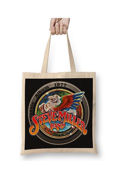 Baskı Dükkanı Steve Miller Band υφασμάτινη τσάντα με μακριά λαβή