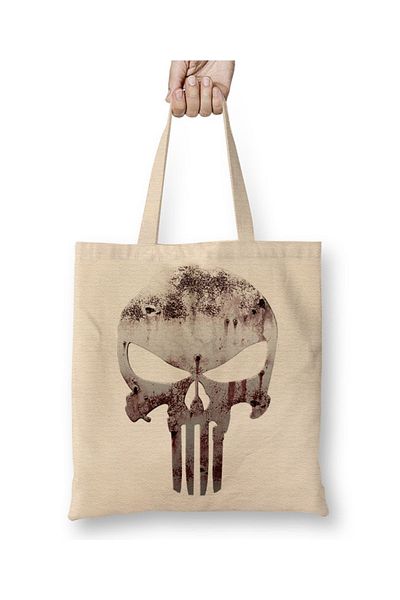 Baskı Dükkanı The Punisher 2 υφασμάτινη τσάντα με μακριά λαβή