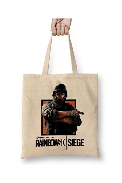 Baskı Dükkanı Rainbow Six Siege Thermite tkanina Torba duga Sa ručkom