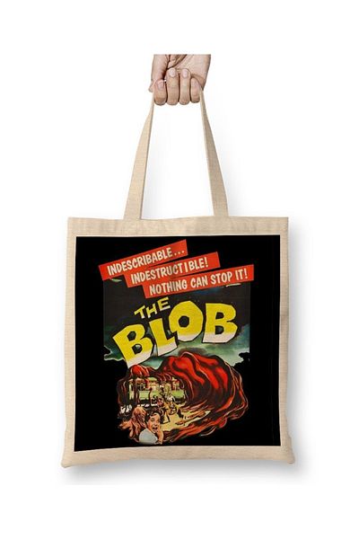 Baskı Dükkanı The Blob υφασμάτινη τσάντα με μακριά λαβή