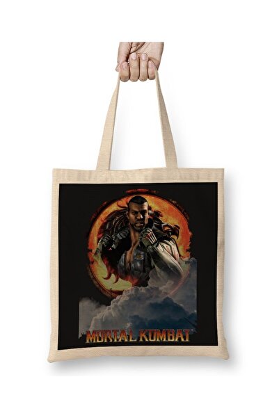 Baskı Dükkanı Mortal Kombat Jason Briggs Igračka odeća Torba duga Sa ručkom