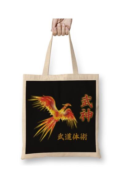 Baskı Dükkanı Bujinkan Fenix 2 Tkanina Torba Duga Sa ručkom