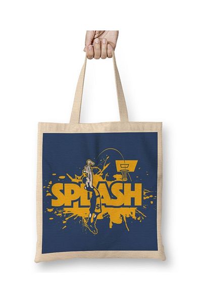 Baskı Dükkanı Υφασμάτινη τσάντα Splash Brother με μακριά λαβή