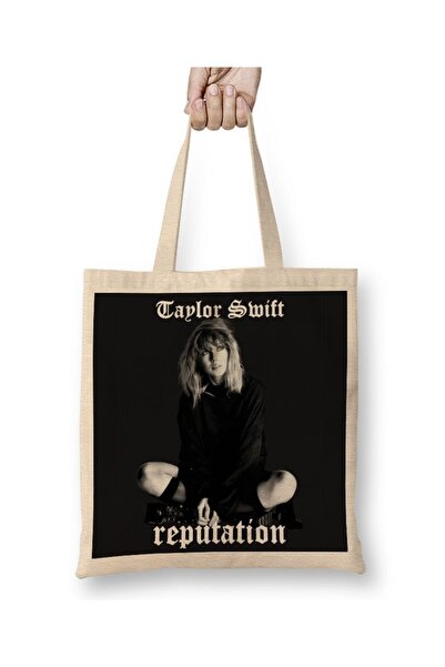 Baskı Dükkanı Taylor Swift Reputation Tkanina Torba Duga Sa ručkom