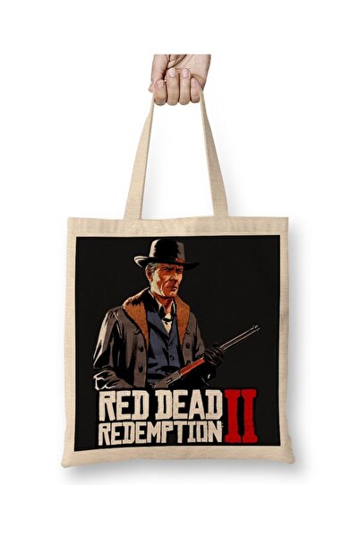 Baskı Dükkanı Red Dead Redemption 2 John Marston Odelo Torba Dugo Sa ručkom