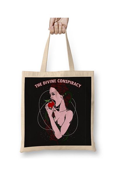 Baskı Dükkanı Υφασμάτινη τσάντα Epica The Divine Conspiracy με μακριά λαβή
