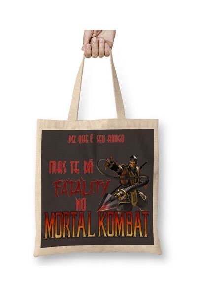 Baskı Dükkanı Mortal Kombat 2 Tkanina Torba Duga Sa ručkom