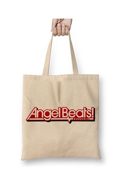 Baskı Dükkanı Angel Beats Enjeru Bitsu Yuzuru Otonashi υφασμάτινη τσάντα με μακριά λαβή