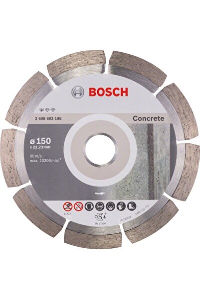 Bosch Standard For Concrete 150 Mm Elmas Kesici Disk - 2608602198