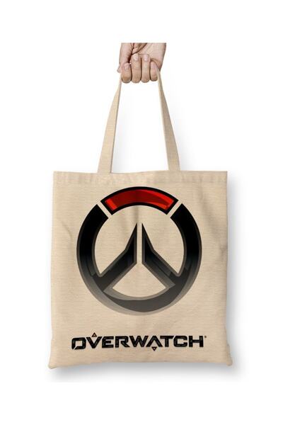 Baskı Dükkanı Overwatch Simples tkanina Torba duga Sa ručkom