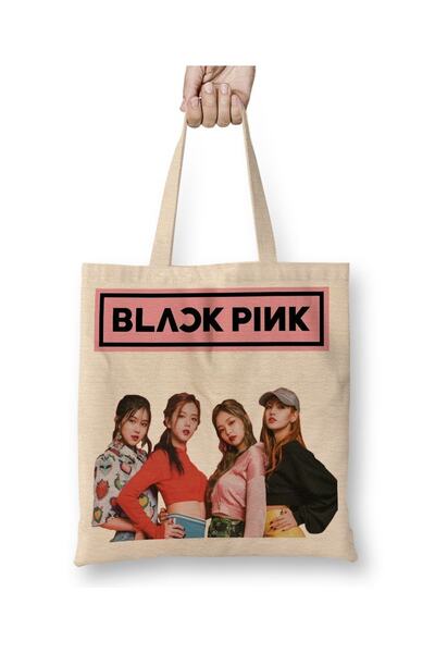Baskı Dükkanı Blackpink 010 platnena torba sa dugom ručkom