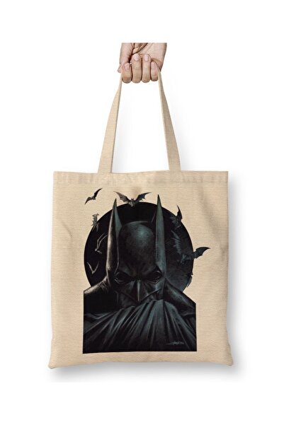 Baskı Dükkanı Τσάντα ώμου - Μπεζ - Γραφικά