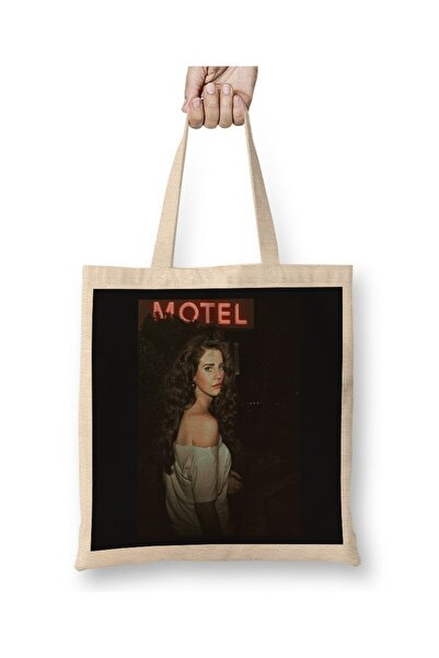 Baskı Dükkanı حقيبة لانا ديل ري بمقبض طويل