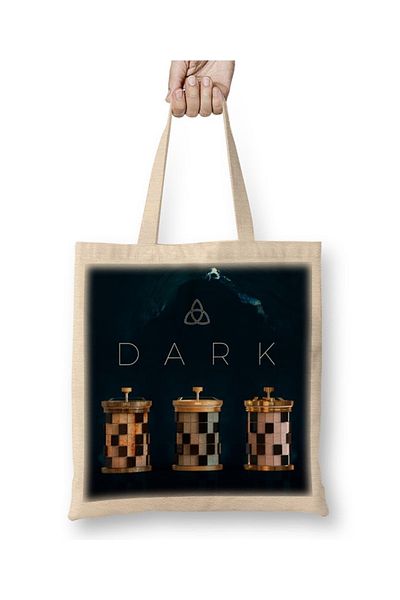 Baskı Dükkanı Dark II υφασμάτινη τσάντα με μακριά λαβή