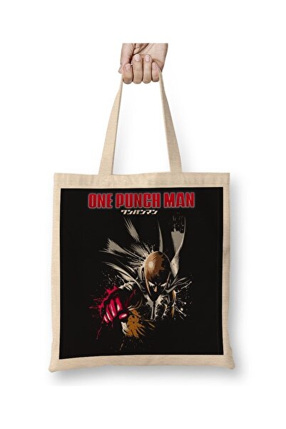 Baskı Dükkanı One Punch Man 01 Tkanina Torba Duga Sa ručkom