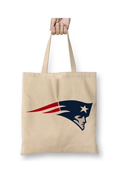 Baskı Dükkanı NFL New England Patriots Tkanina Torba Duga Sa ručkom
