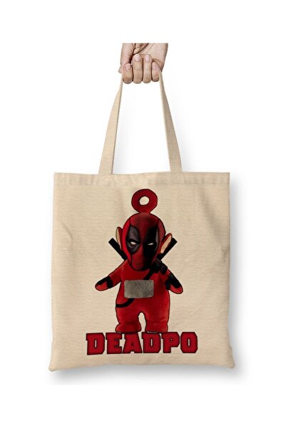 Baskı Dükkanı Deadpool tkanina Torba duga Sa ručkom