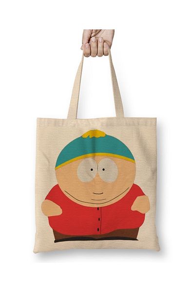 Baskı Dükkanı South Park eric cartman 06 geantă tote cu mâner lung