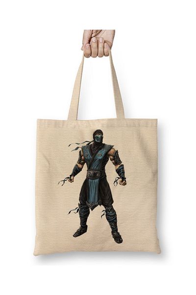 Baskı Dükkanı Υφασμάτινη τσάντα Sub Zero με μακριά λαβή