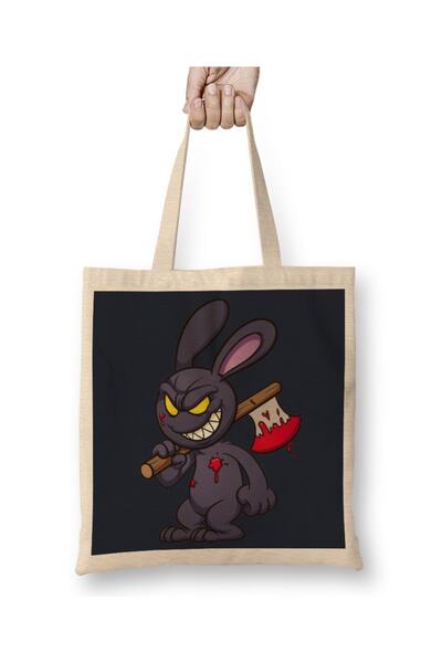 Baskı Dükkanı Looney Tunes Zli Zeka Kresleni Tkanina Torba Duga Sa ručkom