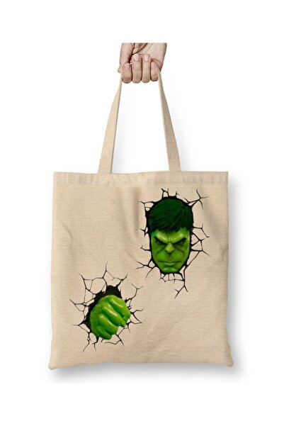 Baskı Dükkanı Hulk Destructor tkanina Torba dugačka Sa ručkom