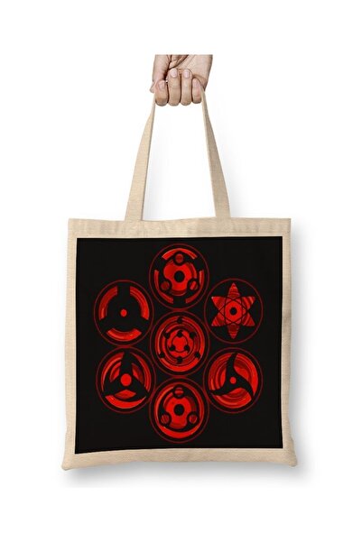 Baskı Dükkanı Tkanina za sharingan Torba duga Sa ručkom