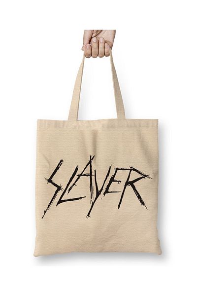 Baskı Dükkanı Slayer υφασμάτινη τσάντα με μακριά λαβή