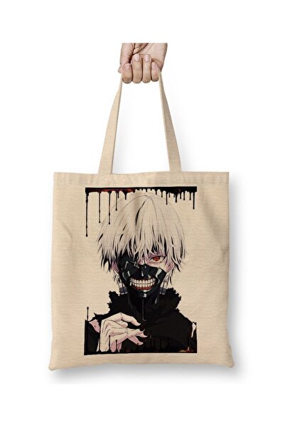 Baskı Dükkanı Tokyo Ghoul tkanina Torba duga Sa ručkom