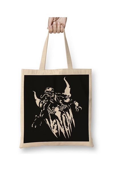 Baskı Dükkanı Venom 04 υφασμάτινη τσάντα με μακριά λαβή