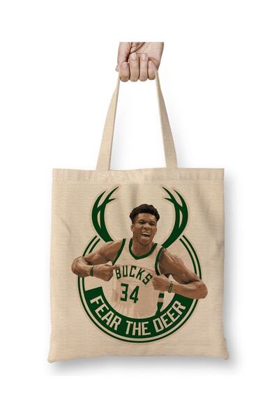 Baskı Dükkanı Fear The Deer Bucks Сумка з довгою ручкою