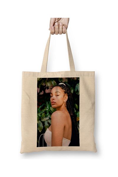 Baskı Dükkanı Υφασμάτινη τσάντα Jorja Smith με μακριά λαβή
