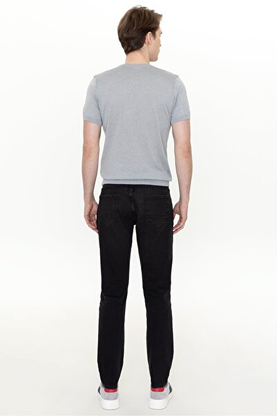 U.S. Polo Assn. Siyah Erkek Denim Pantolon