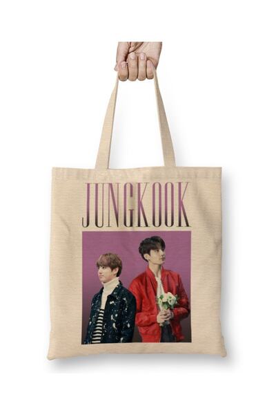 Baskı Dükkanı Bts Bangtan Jungkook odeća Torba duga Sa ručkom