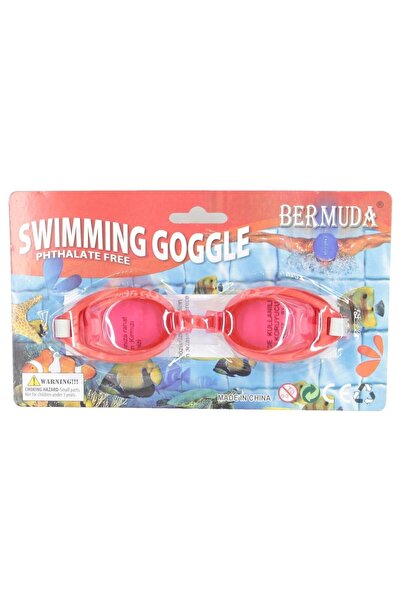 BERMUDA Phthalate Free Swimming Goggles Red