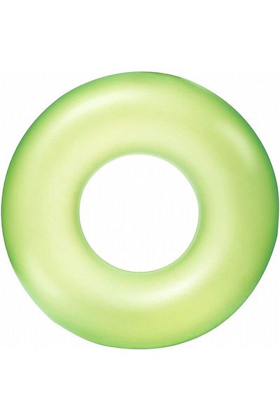 BESTWAY Neon Color Inflatable Bagel 76 Cm Green
