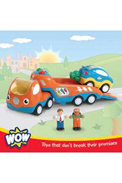 WOW Toys Tow Truck Tim & Rolling Ray / Araç Çekici Tim 01025