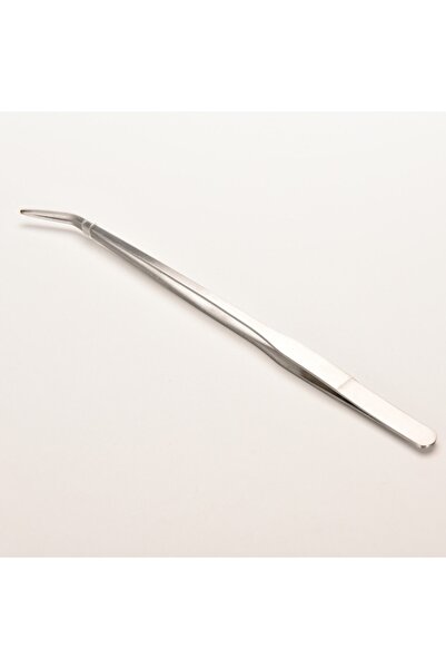 İthal Akvaryum Bitki Cımbızı Eğik Uçlu 27 Cm. (paslanmaz)