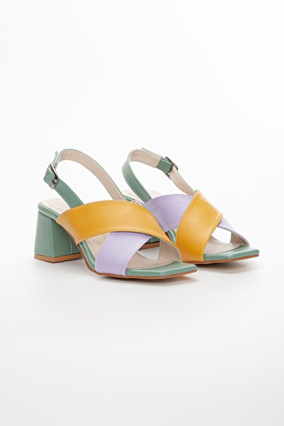 LİLLA Multicolored Low Heeled Women's Shoes