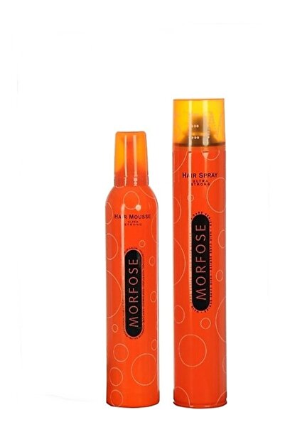 Morfose Ultra Strong Saç Spreyi 400 Ml ve Ultra Strong Saç Köpüğü 350 Ml