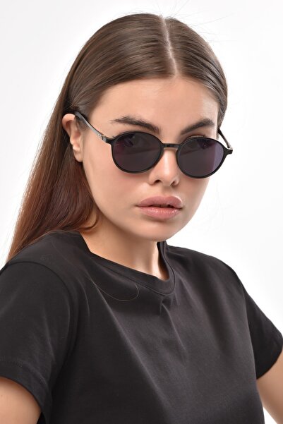 PETİTO Patron Unisex Siyah Güneş Gözlüğü (49-18-145)