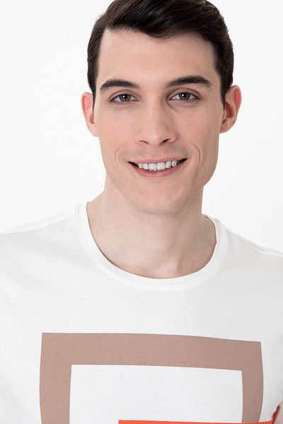 Pierre Cardin Ανδρικό T-Shirt Ecru - G021Sz011.000.1369864
