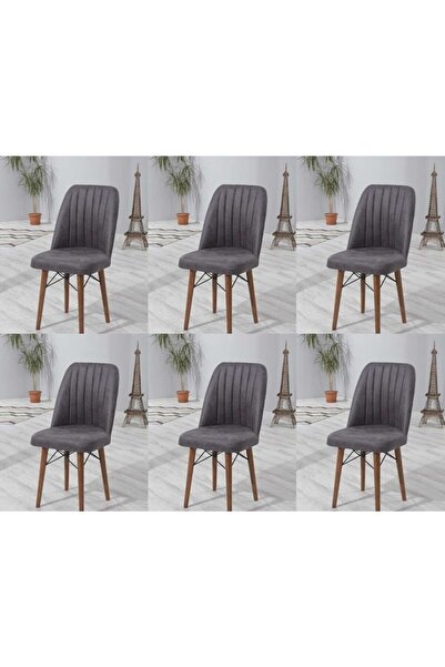 Kaktüs Avm 6 Adet Kare Gold Sandalye Mutfak Sandalyesi Salon Sandalyesi Beyaz...