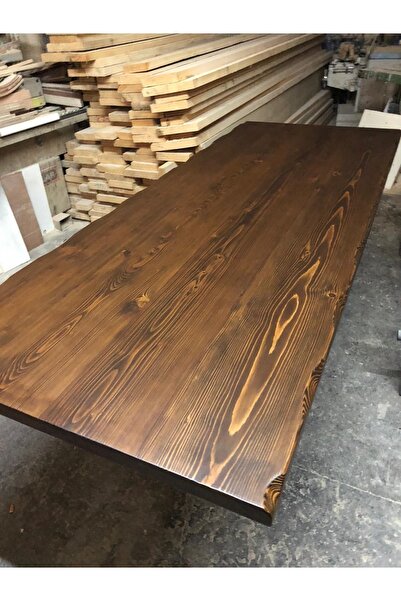 Bintaş Mobilya Kütük Masa Üstü Tablası 240x100