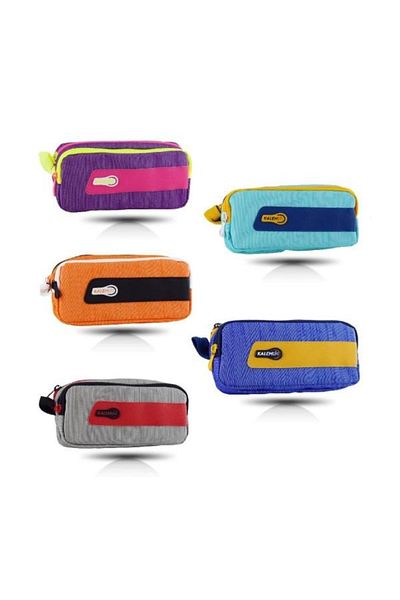 Kalemlig Uneven Middle Imperteks Fabric Single Compartment Pen Bag