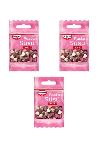 Dr. Oetker Cake Decoration Heart Set of 3