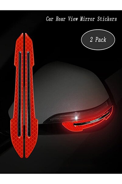 ÖZKAŞ ملصق عاكس لـ 2 مرايا كشاف لاصق ملحق تلقائي