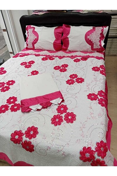 Çeyizci Sokağı مجموعة بيكيه مطلية بالدانتيل مصنوعة يدويًا