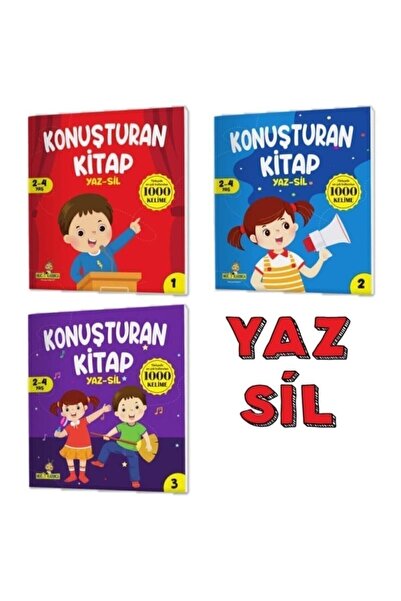 yükselen zeka Mucit Karınca Konuşturan Kitap Serisi Yaz-sil Kitaplar (TÜRKÇEDE EN ÇOK KULLANILAN 1000 KELİME)