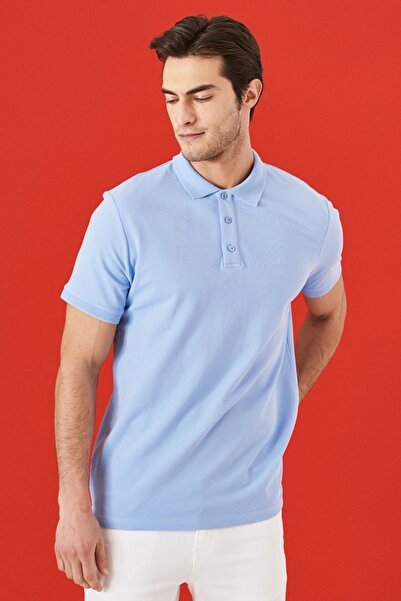 ALTINYILDIZ CLASSICS Poloshirt - Blau - Regular Fit