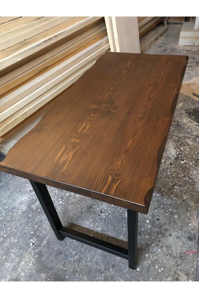 Bintaş Mobilya Kütük Ofis Çalışma Masası 120x60.cm